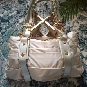 Francesca Biasa Povolaro Lime Hobo Handbag